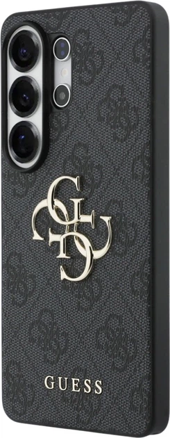 Etui plecki Guess 4G Big Metal Logo do Samsung Galaxy S26 Ultra Black (3666339613716) - obraz 2