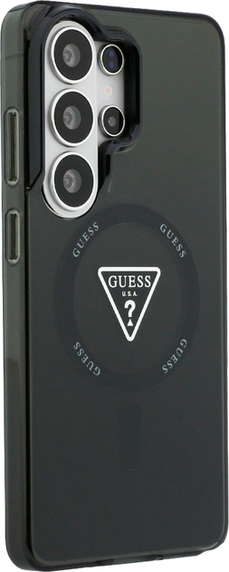 Etui Guess IML Gradient Triangle MagSafe do Samsung Galaxy S26 Ultra Black (3666339613655) - obraz 4