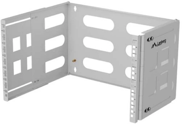 Настінне кріплення Lanberg 19" 6U 497x400/240 Grey (FB01-5406-10S) - зображення 2