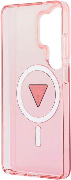 Etui Guess IML Gradient Triangle MagSafe do Samsung Galaxy S26 Ultra Pink (3666339613686) - obraz 7