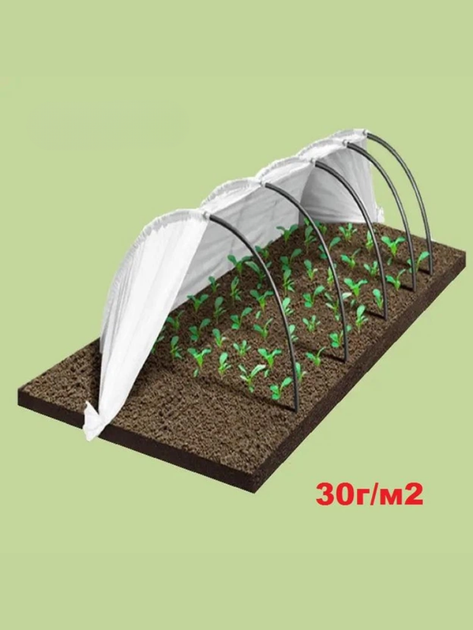 Мінітеплиця ПарничОк ТМ "Agreen" 5 м. (щільність 30 г/м²) - изображение 3