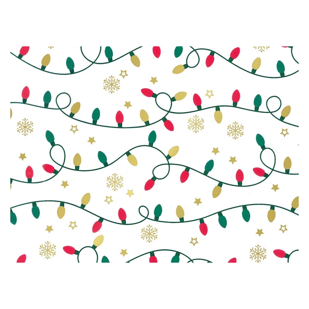 Набір подарункового паперу Rotolux Різдвяна колекція 50 рулонів (Jollyparty consumerbox) (5404019364613) - зображення 4