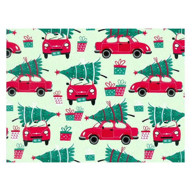 Набір подарункового паперу Rotolux Різдвяна колекція 50 рулонів (Jollyparty consumerbox) (5404019364613) - зображення 5