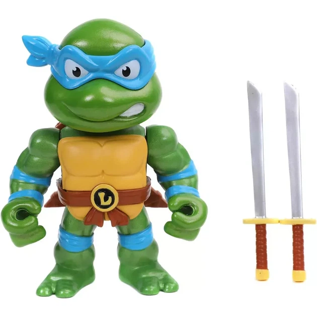 Фигурка Jada TMNT Леонардо10 см (253283000) - Фото 2 Фигурка Jada TMNT Леонардо10 см (253283000) - изображение 2
