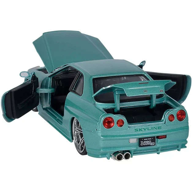 Автомодель Fast&Furious Nissan Skyline GT-R (BNR34) 1:24 (253203066) - зображення 4