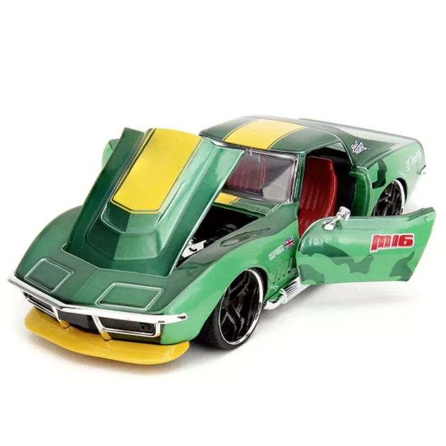 Машинка Jada Вуличний боєць Chevrolet з фігуркою Каммі 1:24 (253255061) - зображення 2