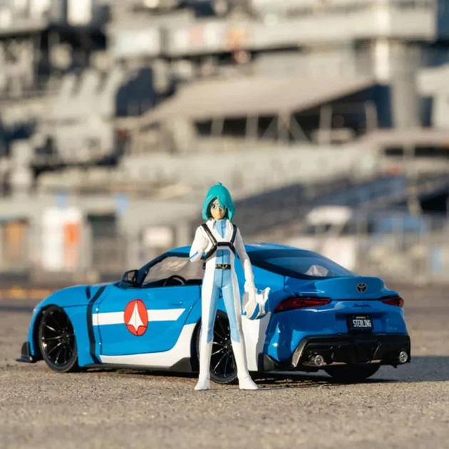 Машинка Jada Роботех Toyota Supra з фігуркою Макса Стерлінг 1:24 (253255051) - зображення 5