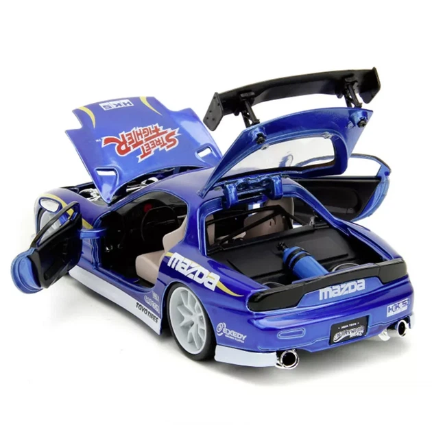 Машинка Jada Вуличний боєць Mazda RX-7 з фігуркою Чан-лі 1:24 (253255062) - зображення 5