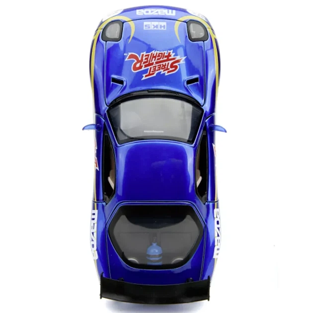 Машинка Jada Вуличний боєць Mazda RX-7 з фігуркою Чан-лі 1:24 (253255062) - зображення 7