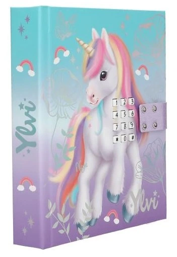 Щоденник із кодовим замком Depesche Ylvi з мелодією та підсвіткою 13440A (4010070698843) - зображення 4