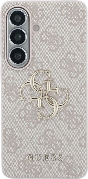 Панель Guess 4G Big Metal Logo для Samsung Galaxy S26 Plus Pink (3666339613761) - зображення 3