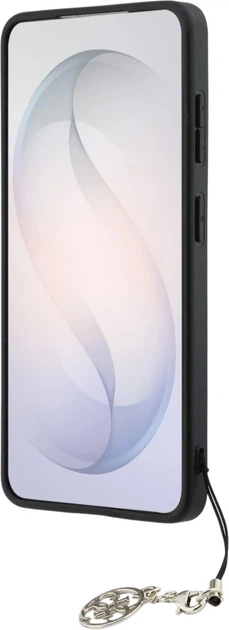 Etui plecki Guess 4G Classic Logo Charm MagSafe do Samsung Galaxy S26 Brown (3666339613983) - obraz 4