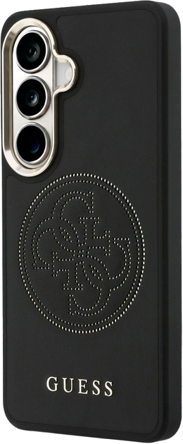 Etui Guess Perforated Logo MagSafe do Samsung Galaxy S26 Black (3666339613129) - obraz 2