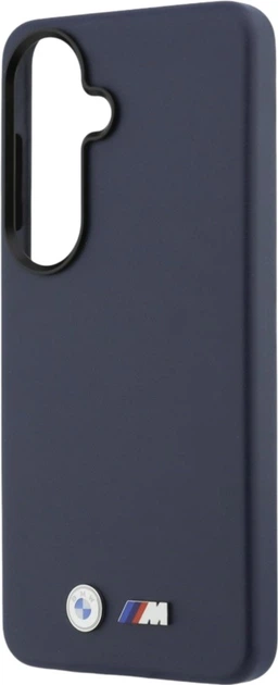 Etui BMW M Metal Logo MagSafe do Samsung Galaxy S26 Navy (BMHMS26S25PFWKCKV) - obraz 6