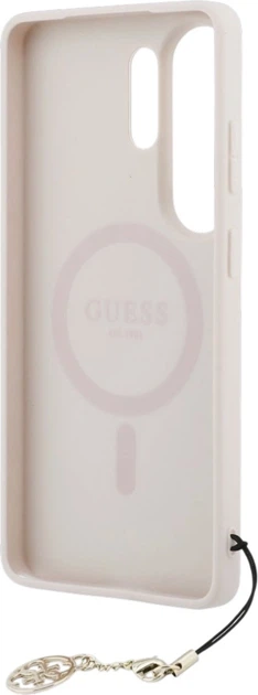 Etui plecki Guess 4G Classic Logo Charm MagSafe do Samsung Galaxy S26 Ultra Pink (3666339614010) - obraz 6