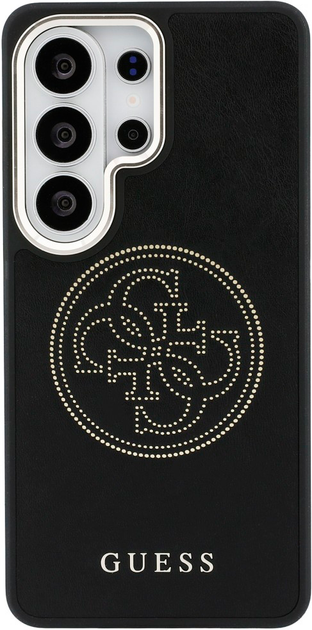 Etui Guess Perforated Logo MagSafe do Samsung Galaxy S26 Ultra Black (3666339613143) - obraz 2