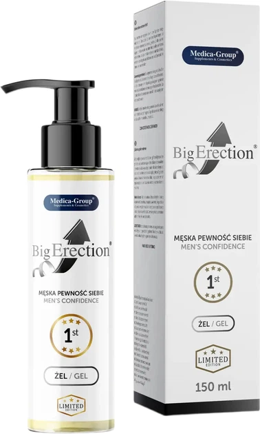 Гель Medica-Group BigErection для покращення ерекції у чоловіків 150 мл (5905669259033) - зображення 2