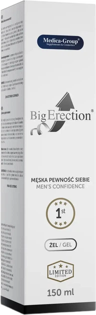 Гель Medica-Group BigErection для покращення ерекції у чоловіків 150 мл (5905669259033) - зображення 3
