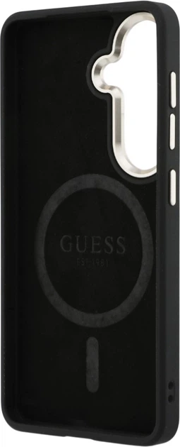 Etui plecki Guess 4G Embossed Ring MagSafe do Samsung Galaxy S26 Brown (3666339613181) - obraz 7