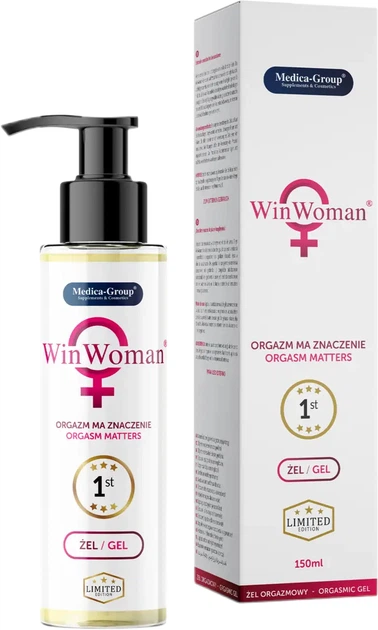 Гель Medica-Group WinWoman для посилення інтимних відчуттів у жінок 150 мл (5905669259019) - зображення 2