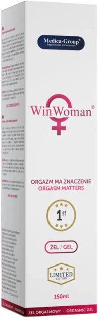 Гель Medica-Group WinWoman для посилення інтимних відчуттів у жінок 150 мл (5905669259019) - зображення 3