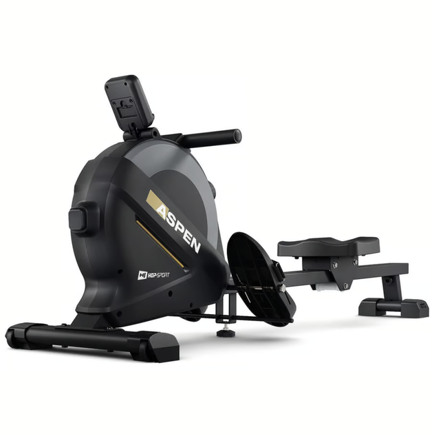 Гребной тренажер магнитный Hop-Sport HS-080R Aspen Gold до 120 кг (Сопротивление 30 кг) - изображение 2