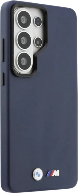 Etui BMW M Metal Logo do Samsung Galaxy S26 Ultra Navy (BMHMS26L25PFWKCKV) - obraz 4