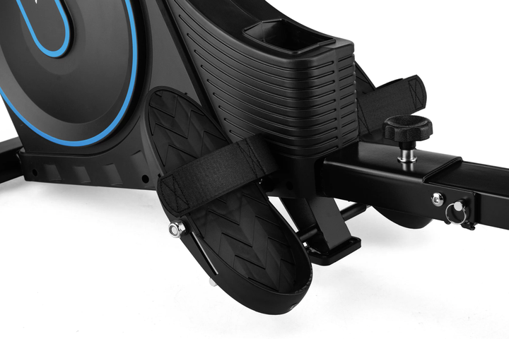 Гребний тренажер магнітний Gymtek XR1000 Синій до 120 кг (16 рівнів навантаження) - зображення 8