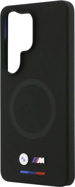 Etui BMW M Silicone MagSafe do Samsung Galaxy S26 Ultra Black (BMHMS26L25SITBOK) - obraz 6