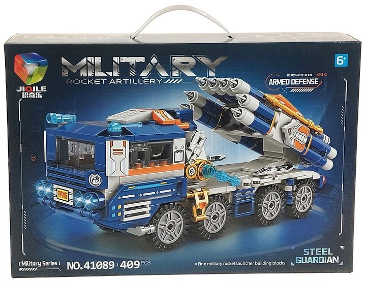 Klocki konstrukcyjne Adar wyrzutnia rakiet 409 elementów 30741 (5901271630741) - obraz 3