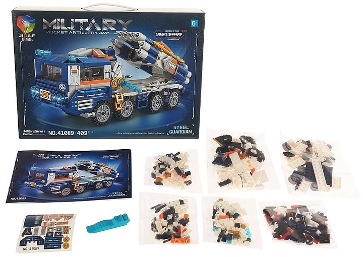 Klocki konstrukcyjne Adar wyrzutnia rakiet 409 elementów 30741 (5901271630741) - obraz 4