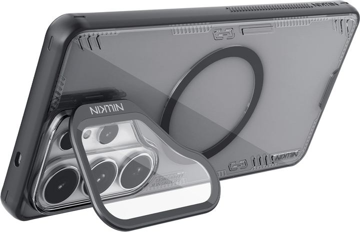 Панель Nillkin Iceblade Prop Magnetic для Samsung Galaxy S26 Ultra Black-Transparent (6902048307070) - зображення 4