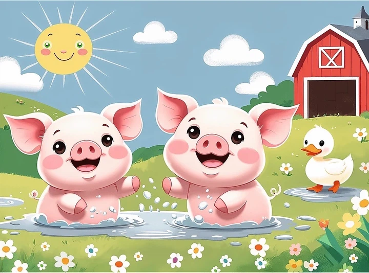 Puzzle Trefl Szczęśliwa wioska Laur/Tp 30 elementów 18334 (5900511183344) - obraz 3