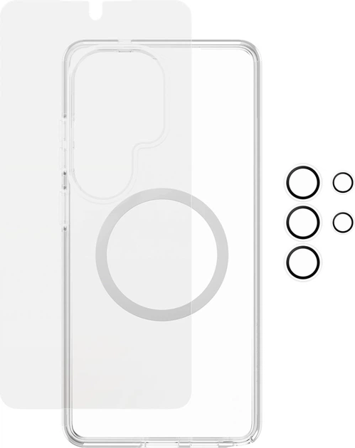 Захисний набір CARE by PanzerGlass 3-in-1 Bundle для Samsung Galaxy S26 Ultra Transparent (CR46018) - зображення 2