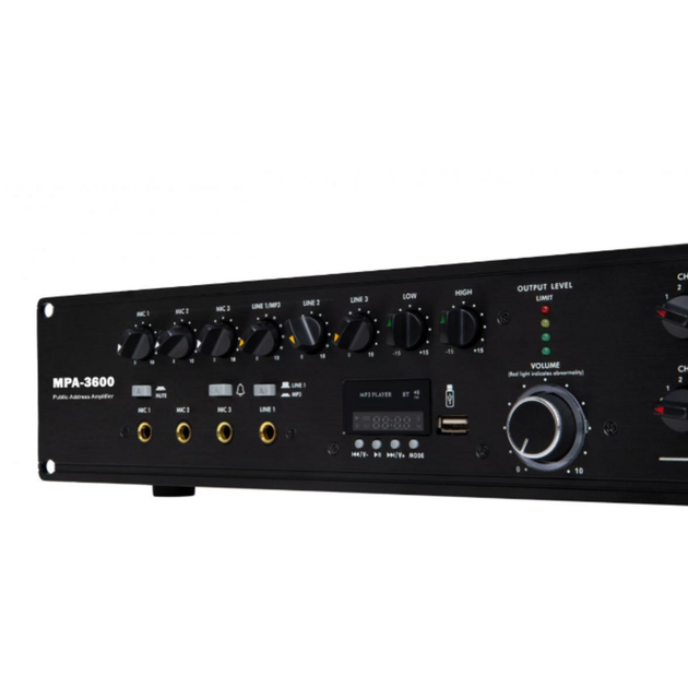 Трансляционный усилитель мощности MPA-3600 (6-ZONE) - изображение 3