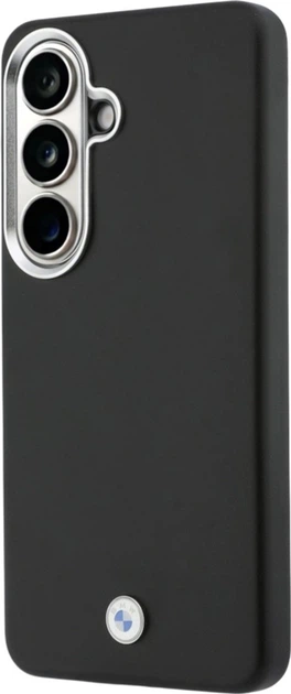 Etui BMW Sign Metal Logo MagSafe do Samsung Galaxy S26+ Black (BMHMS26M25PFWKCSK) - obraz 2