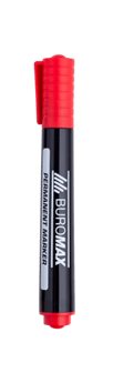 Маркер перманентний BUROMAX 8700-05 2,5мм червоний (12) /BM.8700-05/ - Фото 2 Маркер перманентний BUROMAX 8700-05 2,5мм червоний (12) /BM.8700-05/ - изображение 2