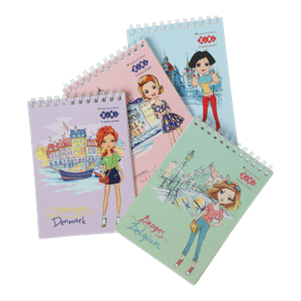 Блокнот ZiBi KIDS Line А6 на гориз. спір. 40арк. TRAVEL GIRLS 12136 (20) /ZB.12136/ - Фото 2 Блокнот ZiBi KIDS Line А6 на гориз. спір. 40арк. TRAVEL GIRLS 12136 (20) /ZB.12136/ - изображение 2