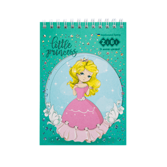 Блокнот ZiBi KIDS Line А6 на гориз. спір. 40арк. PRINCESS 12155 (20) /ZB.12155/ - Фото 4 Блокнот ZiBi KIDS Line А6 на гориз. спір. 40арк. PRINCESS 12155 (20) /ZB.12155/ - изображение 4