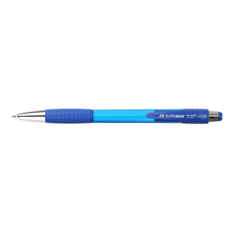 Ручка кулькова авт. BUROMAX 8225 0,7мм BRIGHT, синя (40) /BM.8225/ - изображение 8
