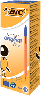 Ручка кулькова BIC Orange синя (20) /bc1199110111/ - Фото 2 Ручка кулькова BIC Orange синя (20) /bc1199110111/ - изображение 2