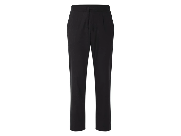 Брюки Regular Fit из смеси льна и хлопка для мужчины Livergy by Esmara men 481002 XL Черный - Фото 1 Брюки Regular Fit из смеси льна и хлопка для мужчины Livergy by Esmara men 481002 XL Черный - изображение 1