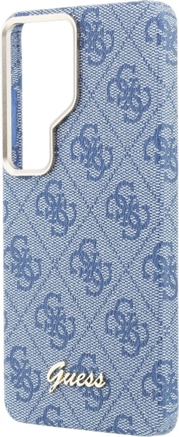 Панель Guess 4G Script MagSafe для Samsung Galaxy S26 Ultra Blue (3666339613051) - зображення 6