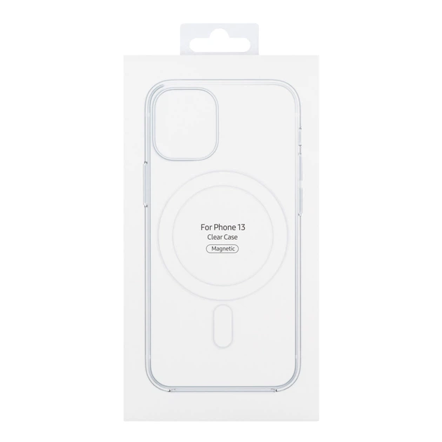 Прозорий чохол для iPhone 13 TPU Clear Case з MagSafe - Фото 5 Прозорий чохол для iPhone 13 TPU Clear Case з MagSafe - зображення 5