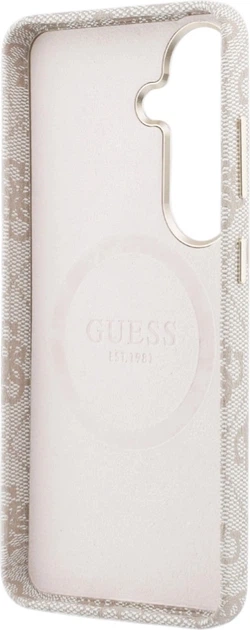 Панель Guess 4G Triangle Logo MagSafe для Samsung Galaxy S26 Pink (3666339613488) - зображення 7