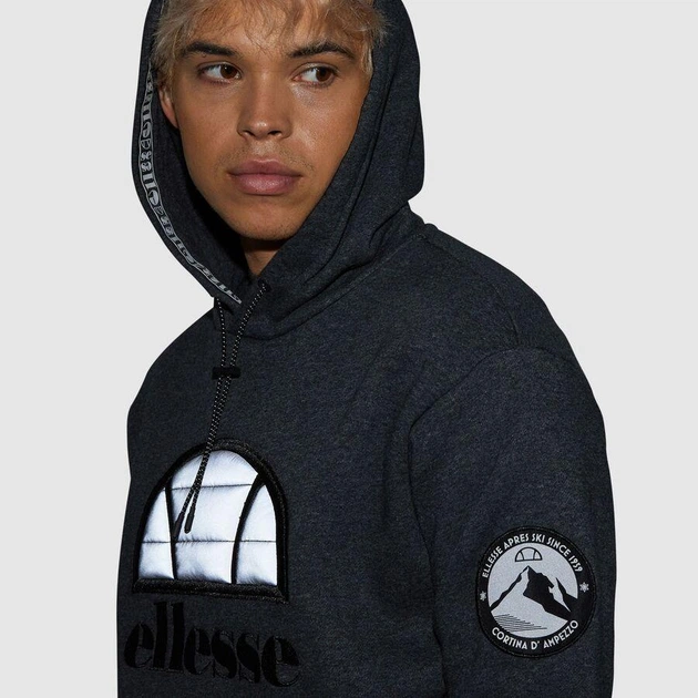 Худі Ellesse Skilla OH Hoody grey marl M - зображення 5