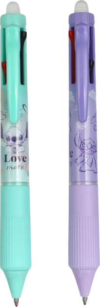 Zestaw długopisów wymazywalnych Patio Stitch 4-kolorowych 24 szt (5903686381089) - obraz 2