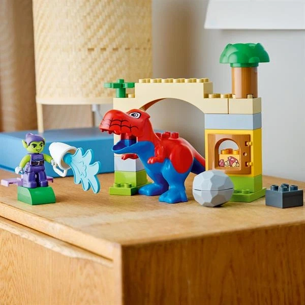 Конструктор LEGO DUPLO Disney Динозавр Spidey-Rex проти Зеленого Гобліна 25 Деталей (10463) - Фото 6 Конструктор LEGO DUPLO Disney Динозавр Spidey-Rex проти Зеленого Гобліна 25 Деталей (10463) - изображение 6