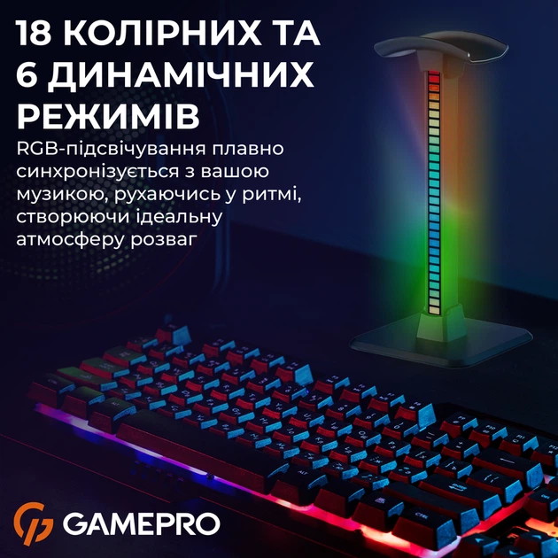 Підставка для гарнітури GamePro HSS430B - зображення 3