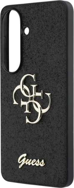 Панель Guess Fixed Glitter Big 4G Metal Logo для Samsung Galaxy S26 Black (3666339613921) - зображення 6